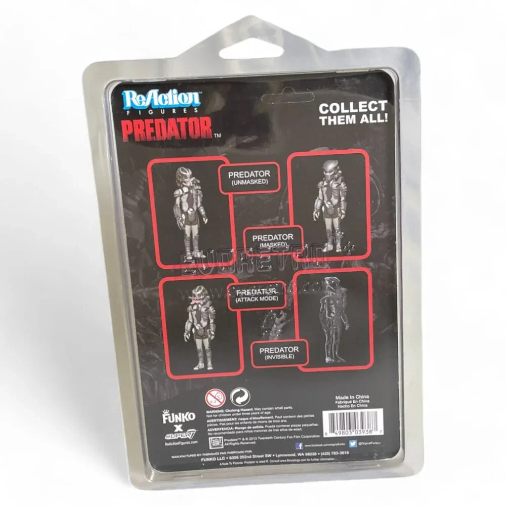 Super7 ReAction Figure - Predator UnMasked (Pedator) (NEW) - Picture 3 of 3